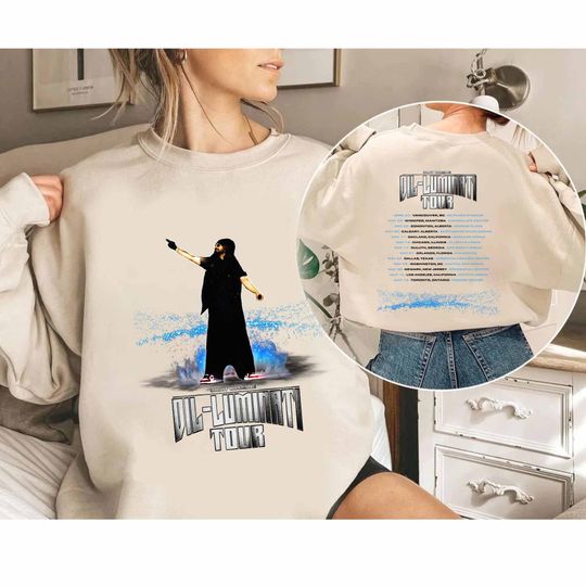 Diljit Dosanjh 2024 Dil Luminati Tour Shirt