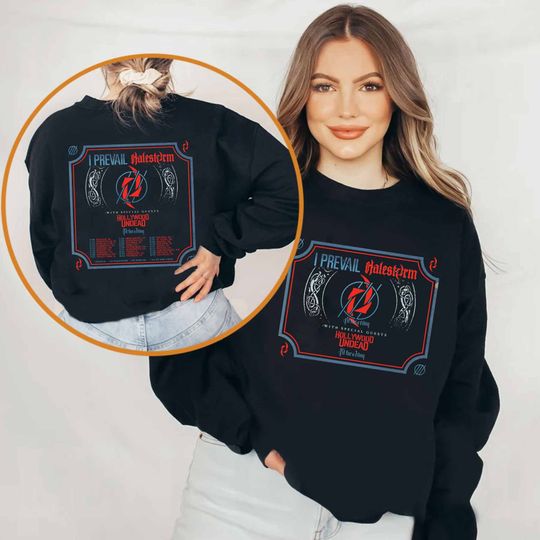 Halestorm, I Prevail 2024 Tour Shirt