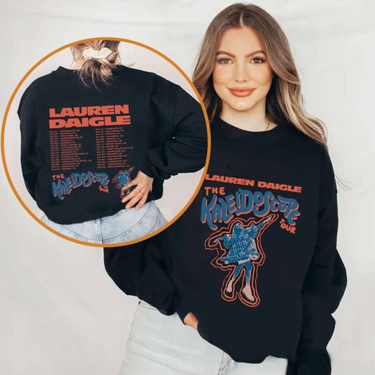 Lauren Daigle 2024 Tour Thank God I Do Sweatshirt