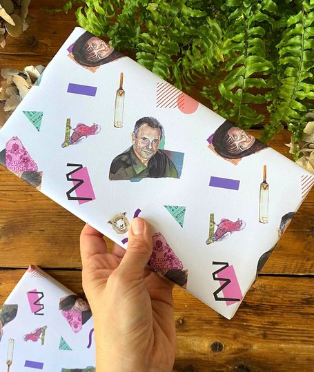 Neighbours TV Gift Wrap Paper Cardboard Packaging