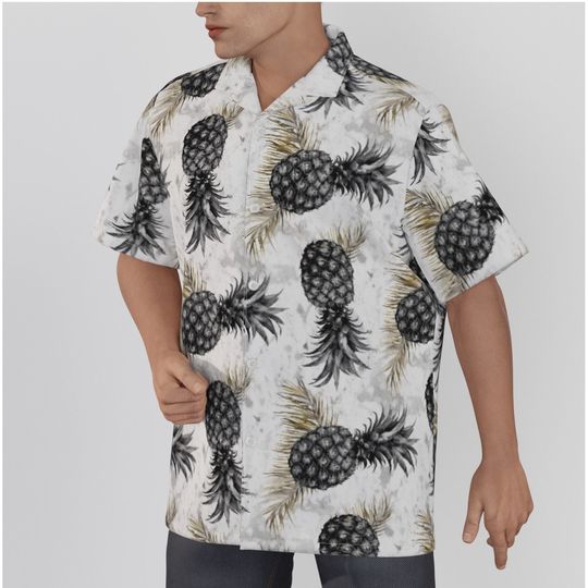 Upside Down Pineapple Hawaiian Shirt