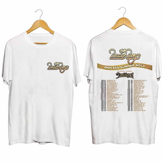 Beach Boys - Endless Summer Gold 2024 Tour Shirt