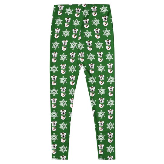 Mickey Snowman Holiday Leggings