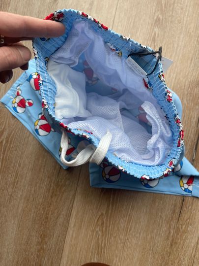 Youth Mickey Themed Beachball Nautical Swim Trunks