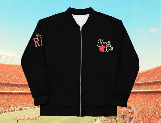 Kansas City Heart Hands Bomber Jacket