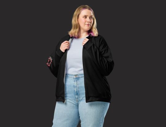 Kansas City Heart Hands Bomber Jacket