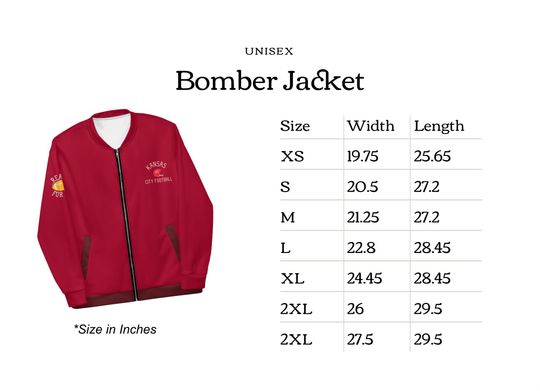 Kansas City Heart Hands Bomber Jacket