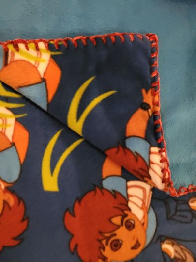 Diego Print Fleece Throw