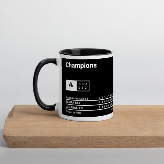 Greatest Dodgers Plays Mug: Champions (2020)