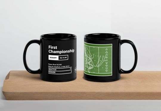 Greatest Seahawks Plays Mug: First Championship