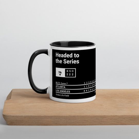 Greatest Dodgers Plays Mug: Headed to the Series (2020)