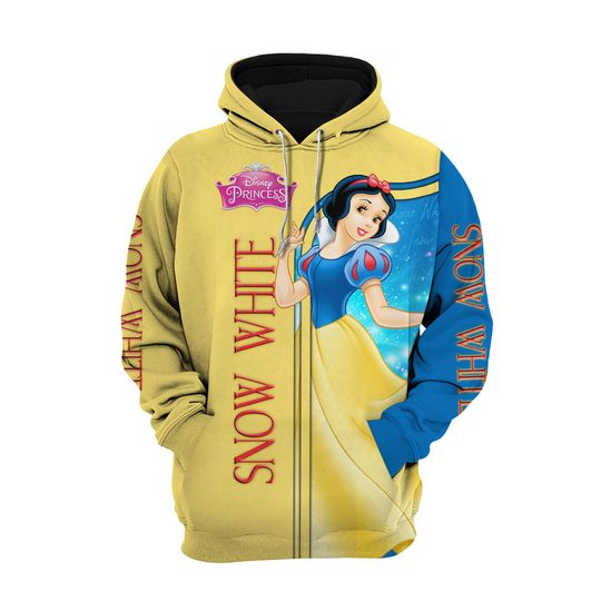 Snow White Princess 3D Hoodie