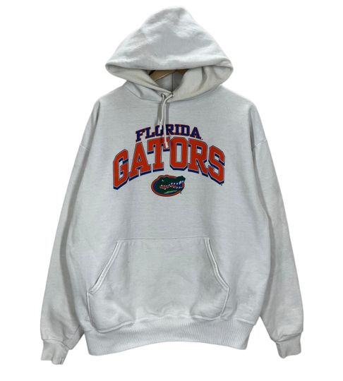 Vintage University of Florida Gators Big Logo Distressed Hoodie