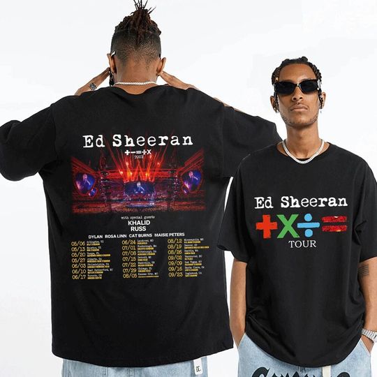 Sheeran Mathematics Tour Shirt, Ed Sh33ran 2023 Tour T Shirt