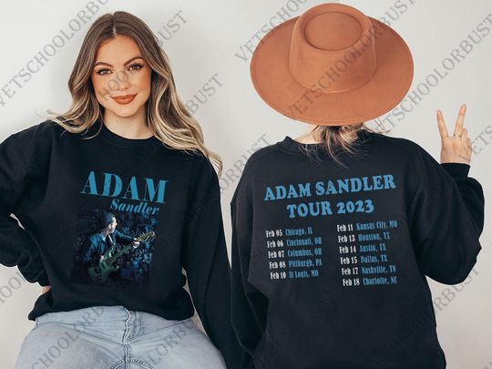 Adam Sandler Tour 2023 Sweatshirt, Adam Sandler 2023 Comedy Tour sweatshirt