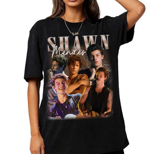 Shawn Mendes Vintage Shirt, Shawn Mendes Wonder