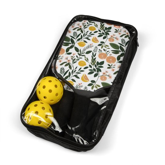 Lemons and Florals Pickleball Kit