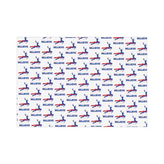 Billieve, Holiday Bills Mafia - Gift Wrapping Paper Rolls for Buffalo Fans