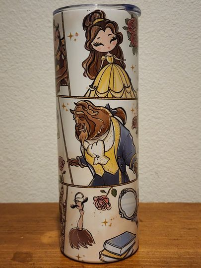 Belle Disney tumbler, 20oz