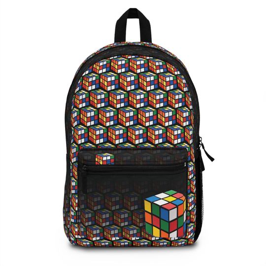 Rubics Cube Backpack, Back to School