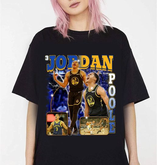 Jordan Poole Vintage 90s Shirt, Jordan Poole Retro Bootleg Shirt, Jordan Poole Fan Shirt