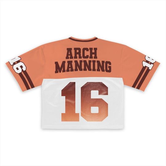 Arch Manning Croptop Mesh Baseball , Texas Croptop Mesh Baseball