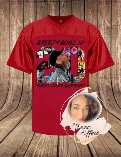 Chris Brown Breezy Bowl Jersey