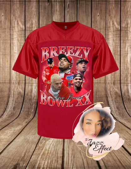 Chris Brown World Stadium Tour Jersey- Breezy Bowl