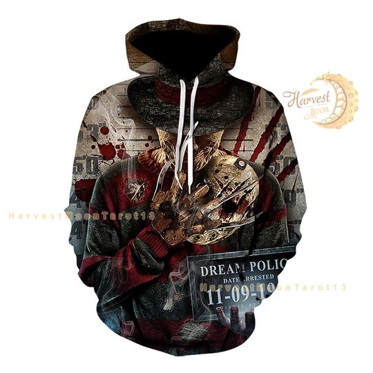 Freddy Krueger 3D Hoodie