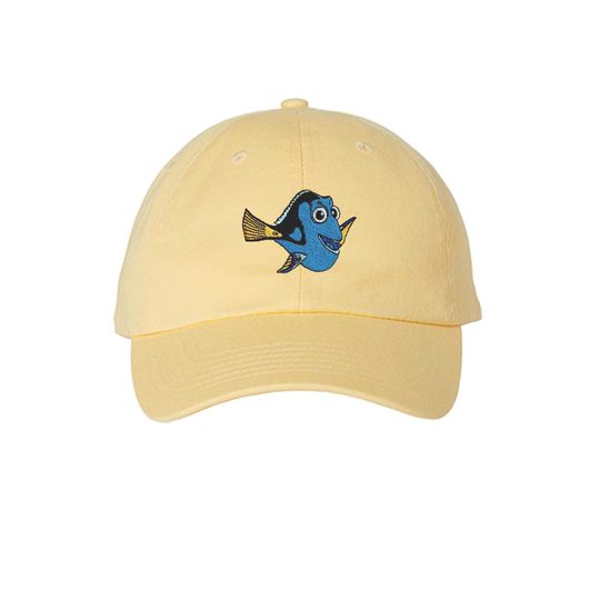Finding Dory Hat Adult Kids sizes, Dory Blue fish Embroidered Hat, Finding Nemo, Epcot, Disney Trip Hat, Disney Vacation Hat