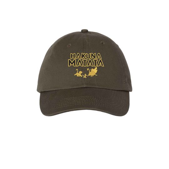 Hakuna Matata Embroidered Baseball Cap