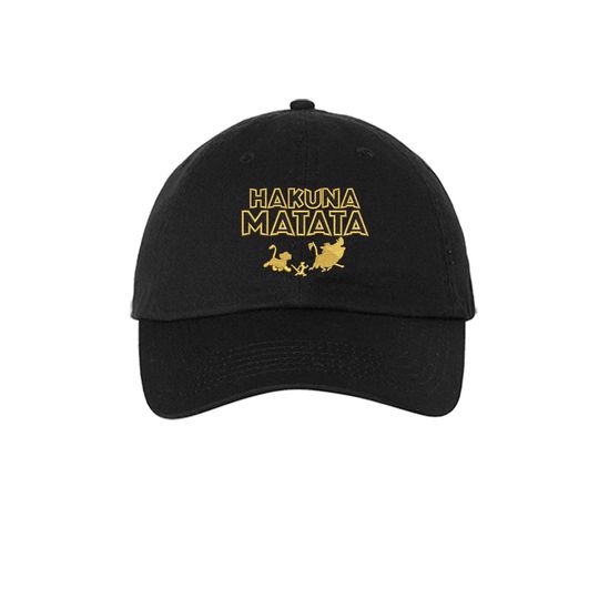 Hakuna Matata Embroidered Baseball Cap