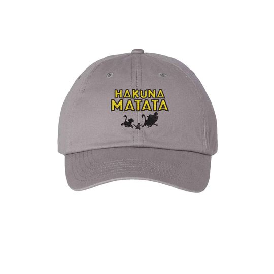 Hakuna Matata Embroidered Baseball Cap