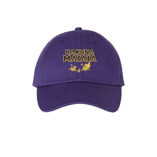 Hakuna Matata Embroidered Baseball Cap
