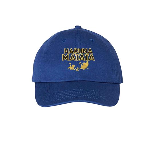 Hakuna Matata Embroidered Baseball Cap