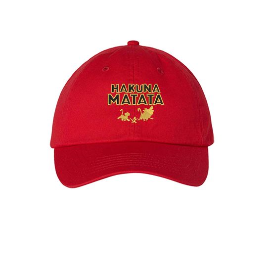 Hakuna Matata Embroidered Baseball Cap