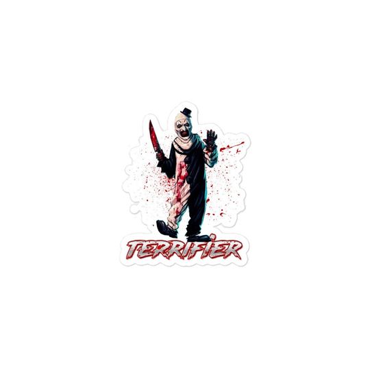 The Terrifier stickers - art the clown