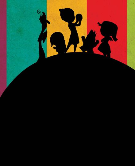 Disney Pixar movie poster - Inside Out Poster