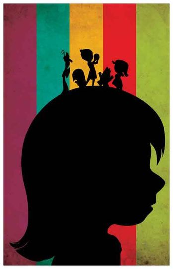 Disney Pixar movie poster - Inside Out Poster
