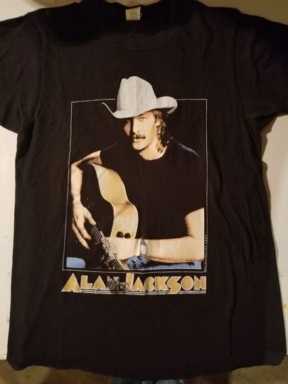 ALAN JACKSON Tour 1991 T-Shirt, Don't Rock The Jukebox