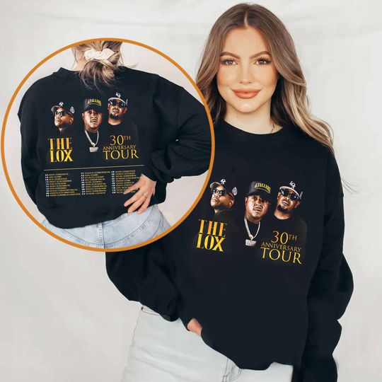 The Lox 30th Anniversary Tour 2024 Shirt, The Lox Band Fan Shirt