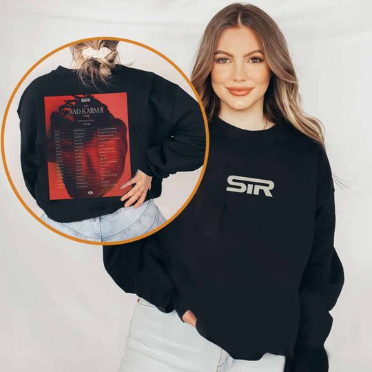 SiR - Bad Karma Tour 2024 Tour Shirt, SiR Fan Shirt