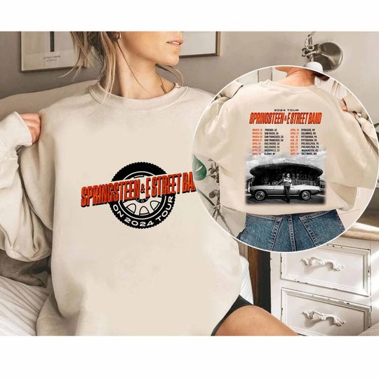 Bruce Springsteen & The E Street Band Rescheduled US Tour 2024 Shirt