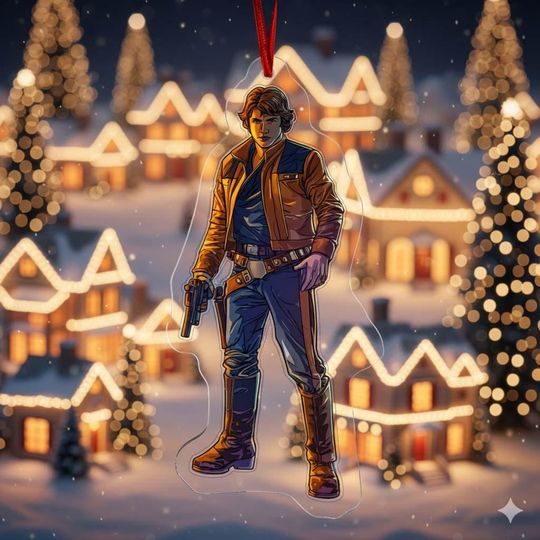Star Wars Christmas Ornament, Hansolo Ornament