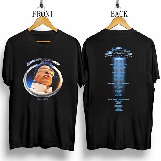 Rauw Alejandro World Tour 2023 Shirt, Rauw Alejandro Saturno Tour 2023 Tee