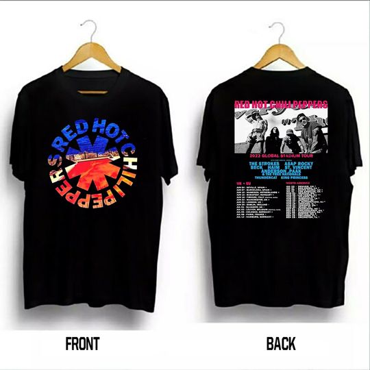 Red Hot Chili Peppers World Tour 2022 RHCP T-Shirt