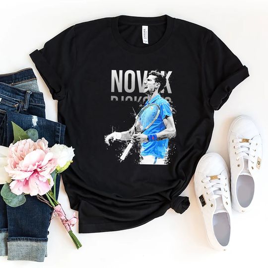 Novak Djokovic Serbian Tennis Player Design 2022 T-Shirt