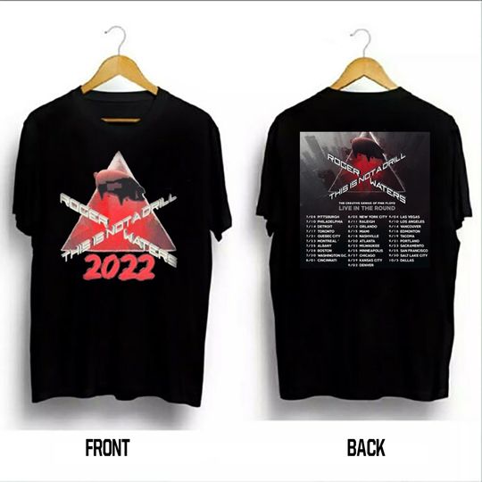 Roger Waters This Is Not a Drill 2022 Concert T-Shirt