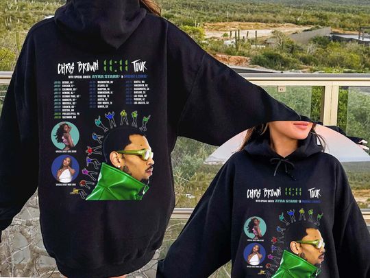 Chris Brown 1111 Tour 2024 Hoodie