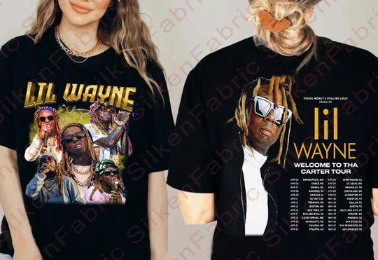 Lil Wayne Tha Carter Tour 2023 Double Sided Shirt,